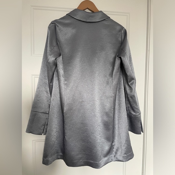 Dynamite Long Iridescent Blazer - Picture 2 of 5